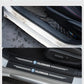 ( 9PCS )Carbon Car Door Sills Stickers