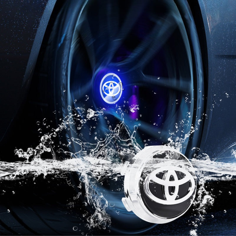 Suitable For Toyota & Crown Magnetic Suspension Hub Caps & LED Suspension Luminous Wheel Hub Lights