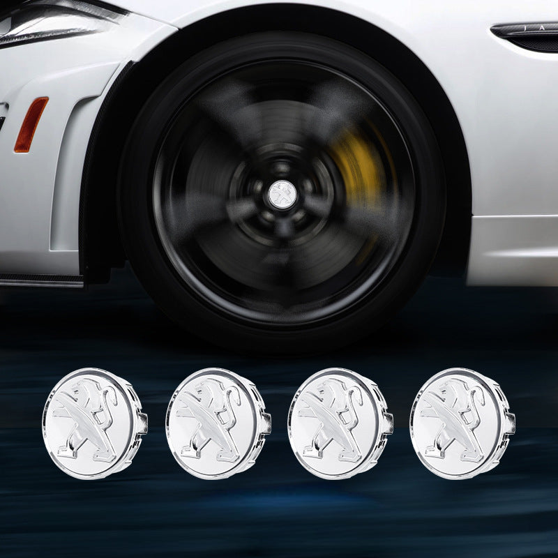 Suitable For Peugeot Magnetic Suspension Hub Caps & LED Suspension Luminous Wheel Hub Lights