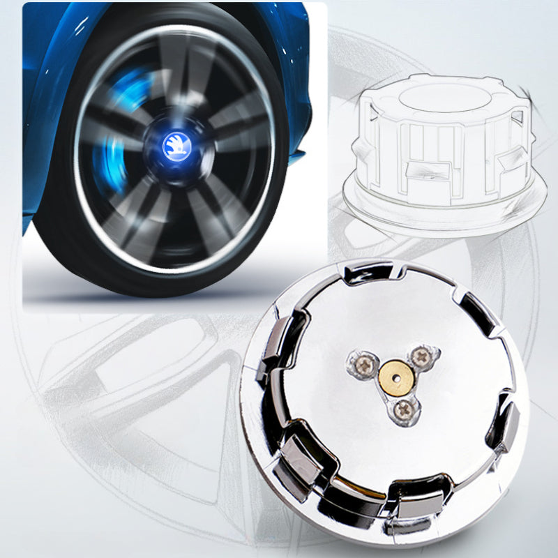 Suitable For Chevrolet Magnetic Suspension Hub Caps & LED Suspension Luminous Wheel Hub Lights