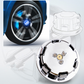 Suitable For Maybach Magnetic Suspension Hub Caps & LED Suspension Luminous Wheel Hub Lights