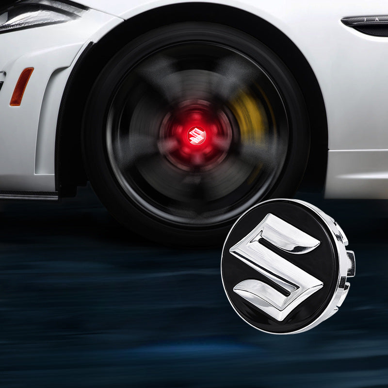 Suitable For Suzuki Magnetic Suspension Hub Caps & LED Suspension Luminous Wheel Hub Lights