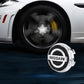 Suitable For Nissan Magnetic Suspension Hub Caps & LED Suspension Luminous Wheel Hub Lights