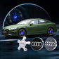 Suitable For Audi Magnetic Suspension Hub Caps & LED Suspension Luminous Wheel Hub Lights