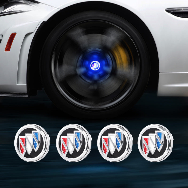 Suitable For Buick Magnetic Suspension Hub Caps & LED Suspension Luminous Wheel Hub Lights