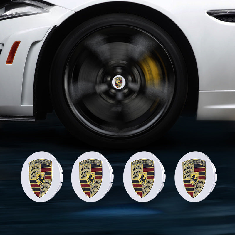 Suitable For Porsche Magnetic Suspension Hub Caps & LED Suspension Luminous Wheel Hub Lights