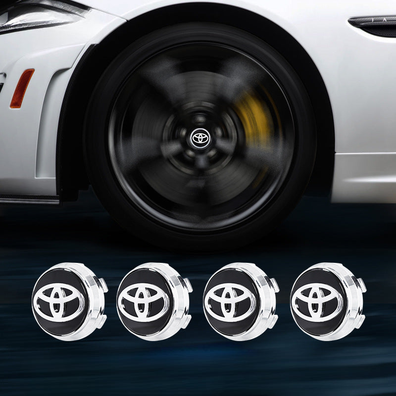 Suitable For Toyota & Crown Magnetic Suspension Hub Caps & LED Suspension Luminous Wheel Hub Lights