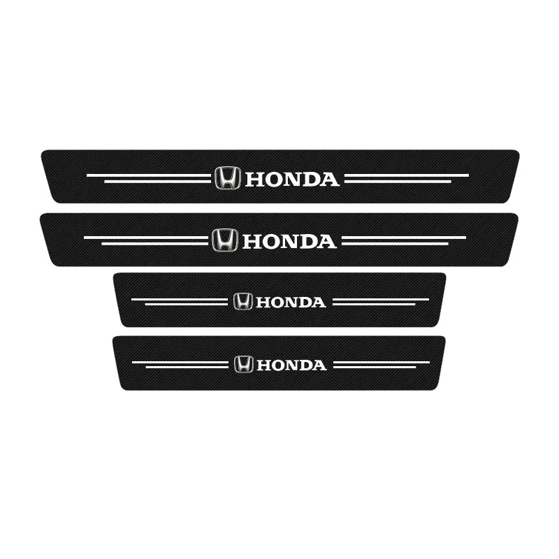 ( 9PCS )Carbon Car Door Sills Stickers