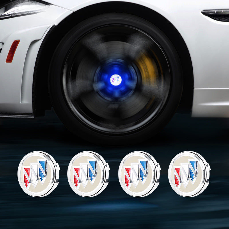 Suitable For Buick Magnetic Suspension Hub Caps & LED Suspension Luminous Wheel Hub Lights