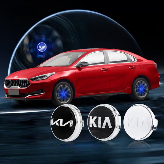 Suitable For KIA Magnetic Suspension Hub Caps & LED Suspension Luminous Wheel Hub Lights