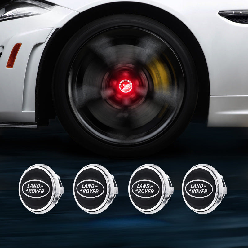 Suitable For Land Rover Magnetic Suspension Hub Caps & LED Suspension Luminous Wheel Hub Lights