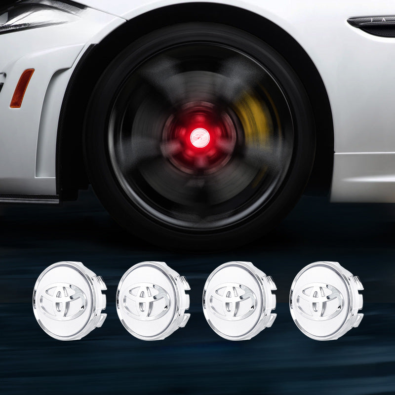 Suitable For Toyota & Crown Magnetic Suspension Hub Caps & LED Suspension Luminous Wheel Hub Lights