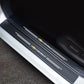 ( 9PCS )Carbon Car Door Sills Stickers