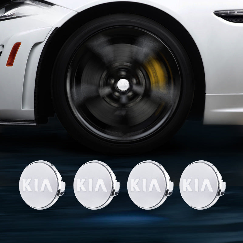 Suitable For KIA Magnetic Suspension Hub Caps & LED Suspension Luminous Wheel Hub Lights