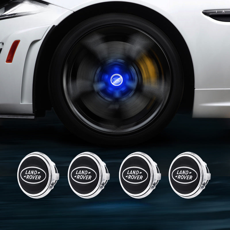 Suitable For Land Rover Magnetic Suspension Hub Caps & LED Suspension Luminous Wheel Hub Lights