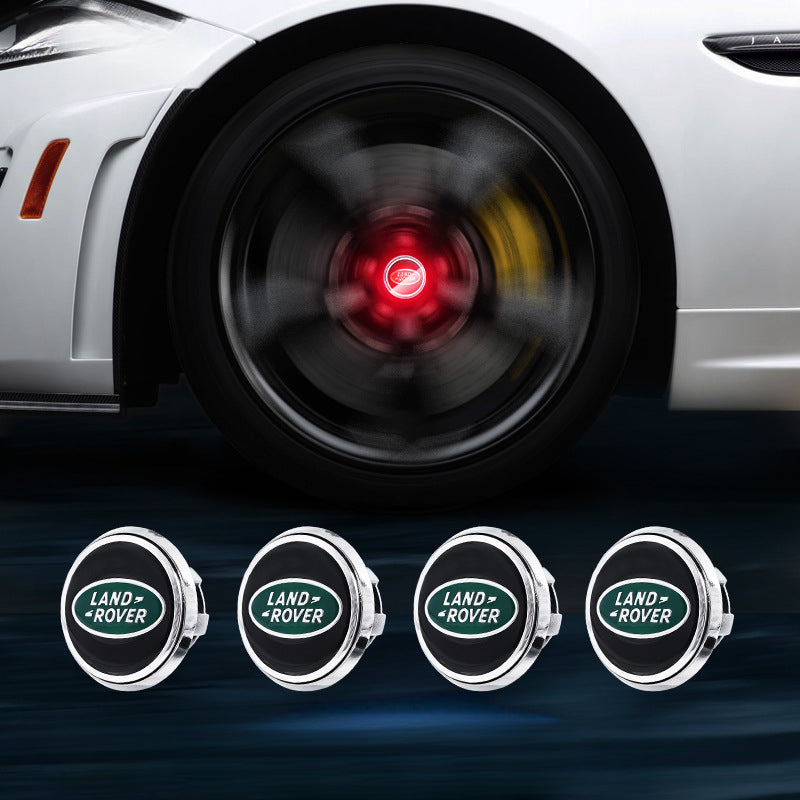 Suitable For Land Rover Magnetic Suspension Hub Caps & LED Suspension Luminous Wheel Hub Lights