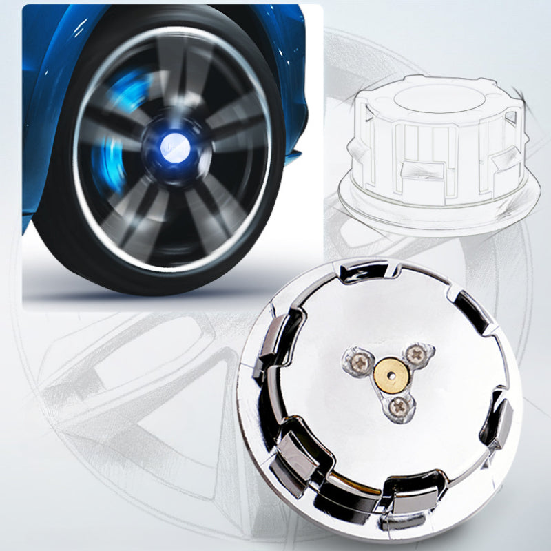 Suitable For Jeep Magnetic Suspension Hub Caps & LED Suspension Luminous Wheel Hub Lights