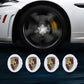 Suitable For Porsche Magnetic Suspension Hub Caps & LED Suspension Luminous Wheel Hub Lights