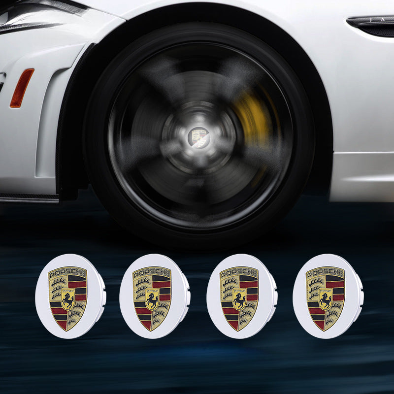 Suitable For Porsche Magnetic Suspension Hub Caps & LED Suspension Luminous Wheel Hub Lights