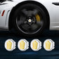 Suitable For Toyota & Crown Magnetic Suspension Hub Caps & LED Suspension Luminous Wheel Hub Lights