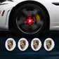 Suitable For Porsche Magnetic Suspension Hub Caps & LED Suspension Luminous Wheel Hub Lights