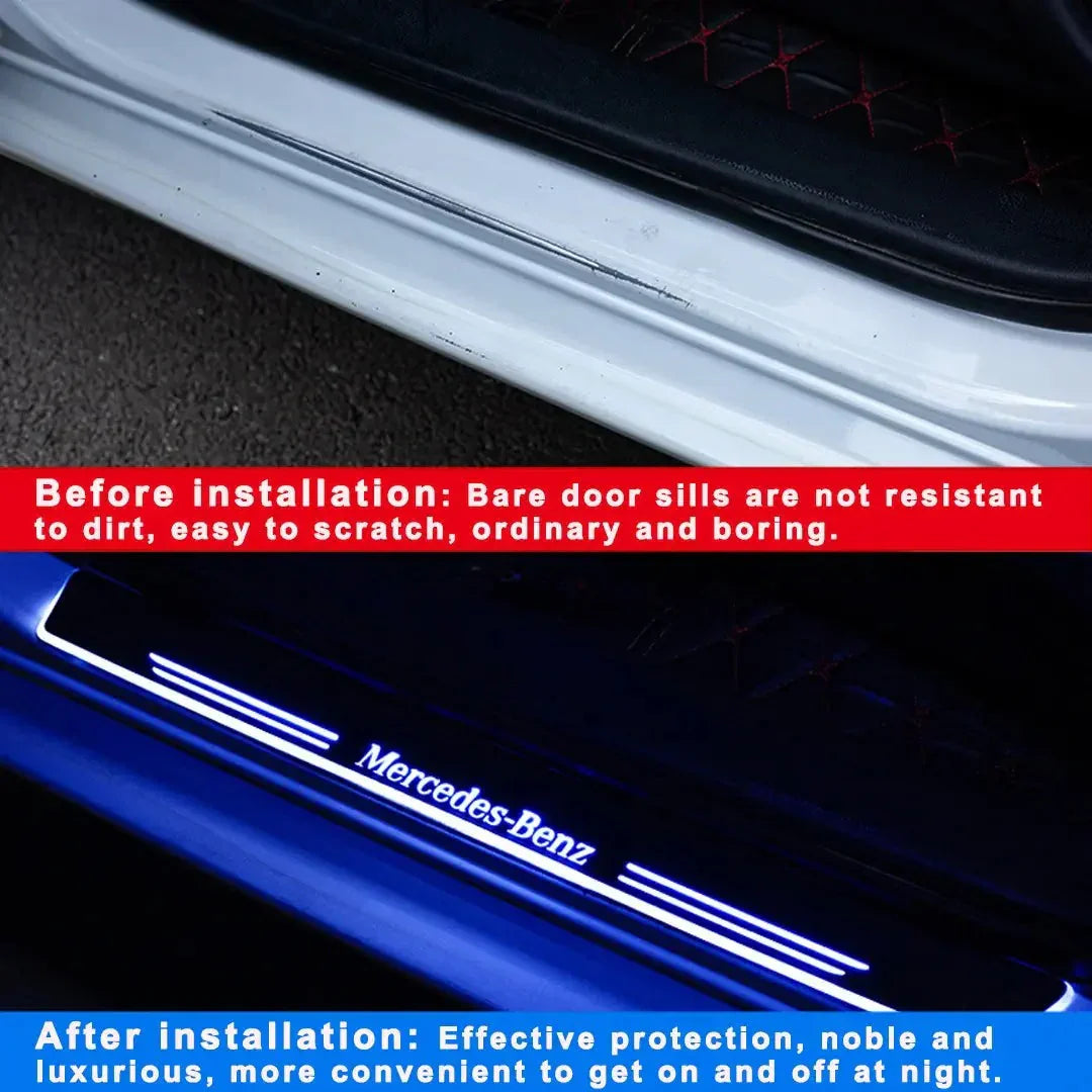 Intelligent LED Colorful Car Door Sill Protector 2.0