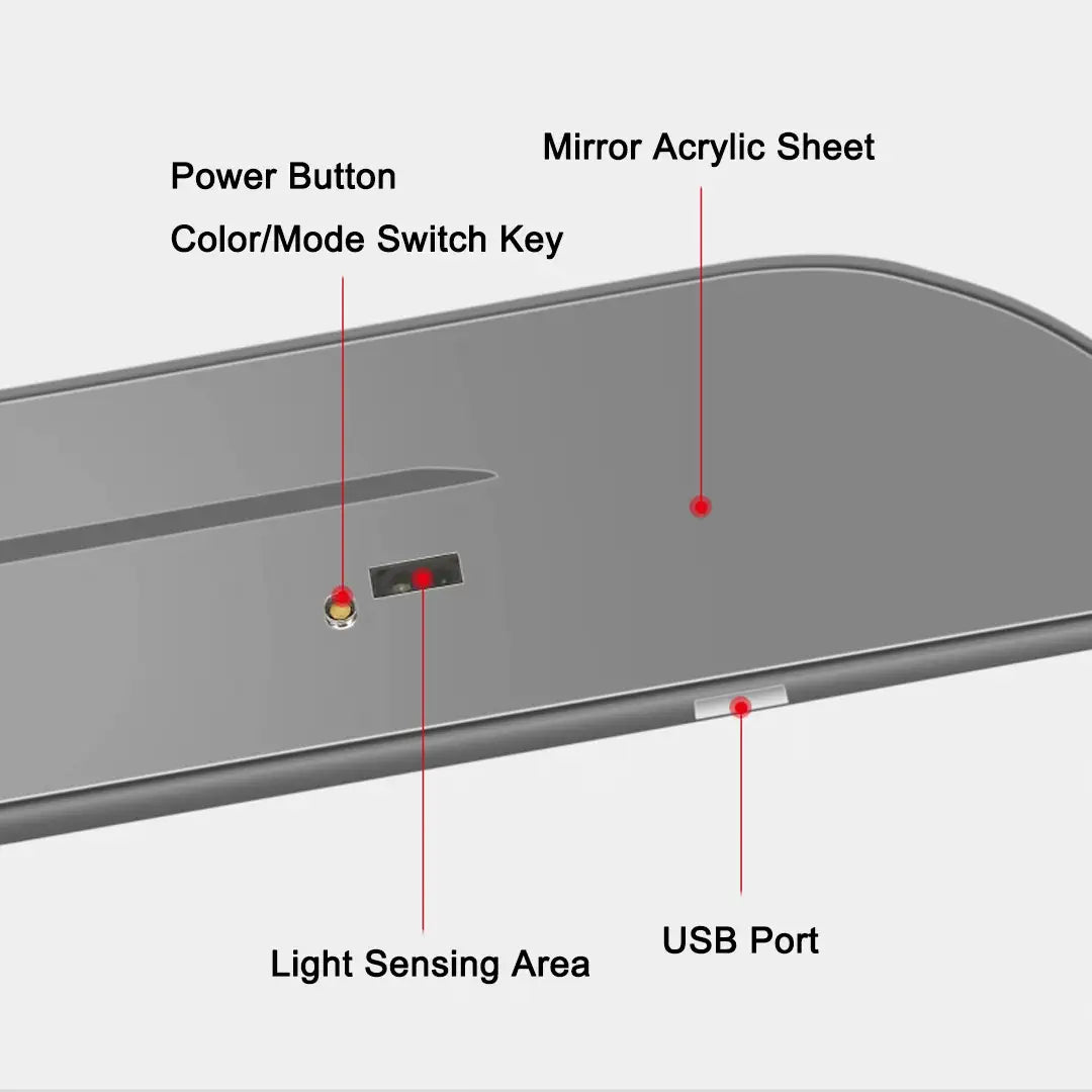 BYD Compatible Intelligent LED Colorful Car Threshold Protector