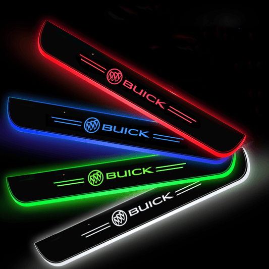 Buick Compatible Intelligent LED Colorful Car Door Sill Protector