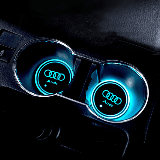 Audi Compatible LED Smart Luminous Coaster-Greetlight