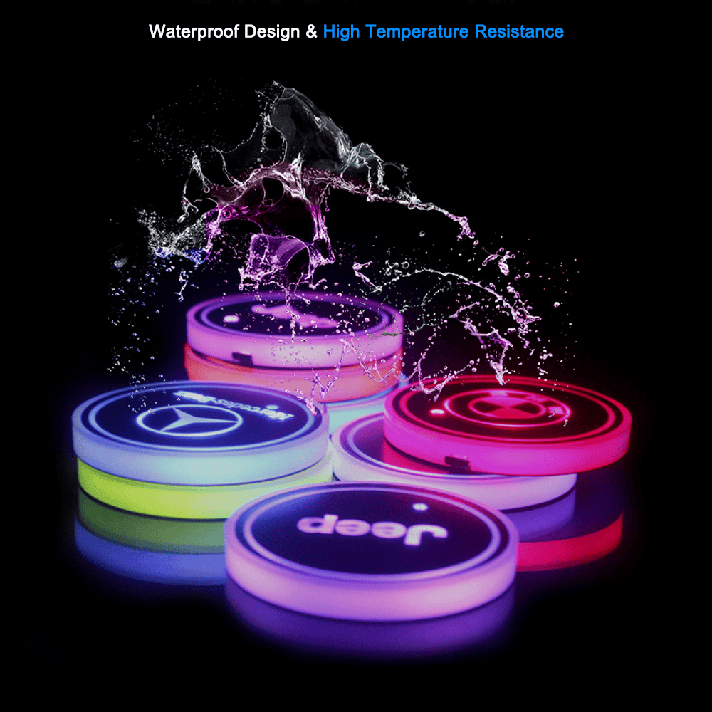 Buick Compatible LED Smart Luminous Coaster-Greetlight