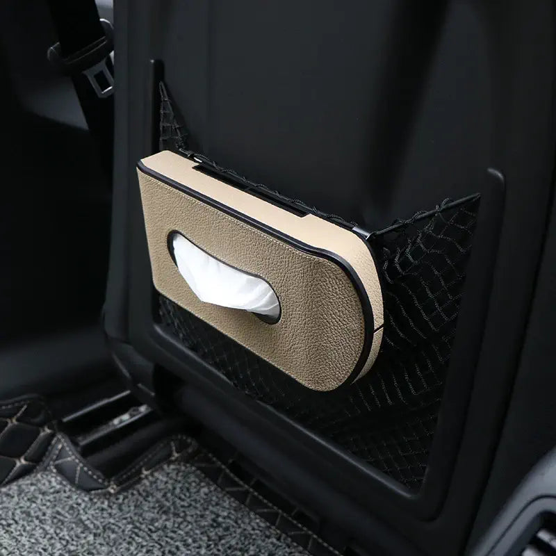 Car Multi-Functional Tissue Box Mask Dispenser Car Pillow Tissue Box Sun Visor Tissue Box