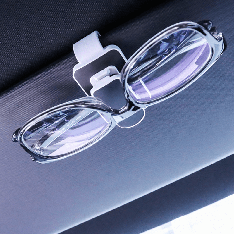 Car Sun Visor Sunglasses Case Holder In-Car Sunglasses Storage Clip Car Sunglasses Holder