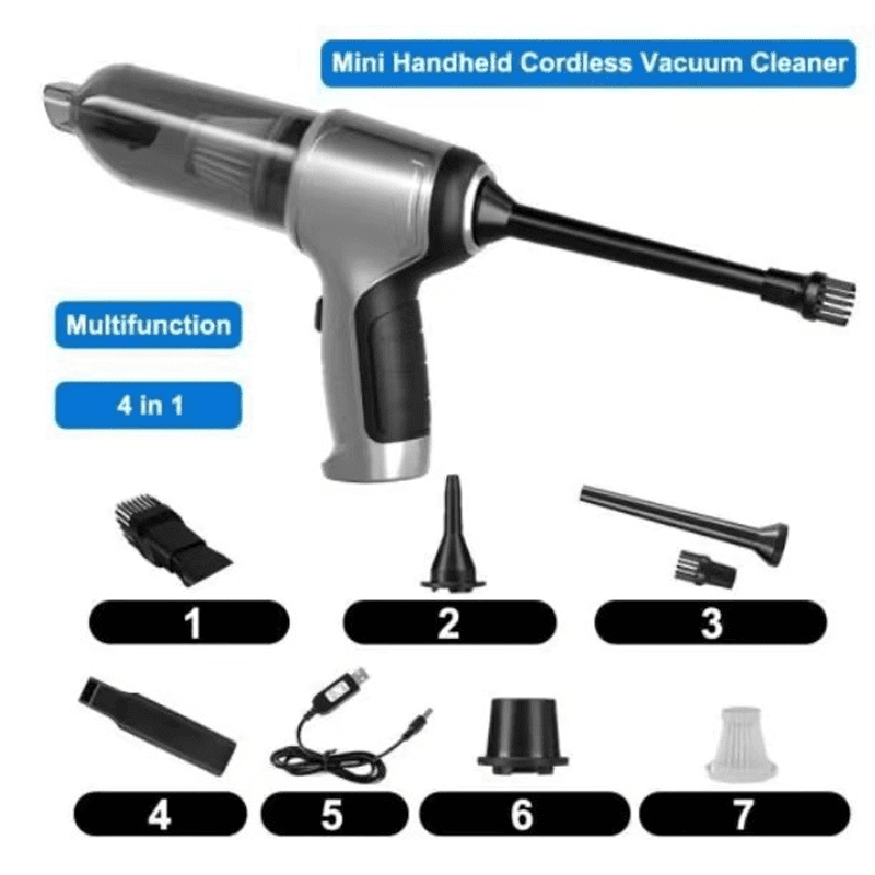 Car Vacuum Cleaner Portable Vacuum Cleaner Multifunctional Wet and Dry Vacuum Cleaner