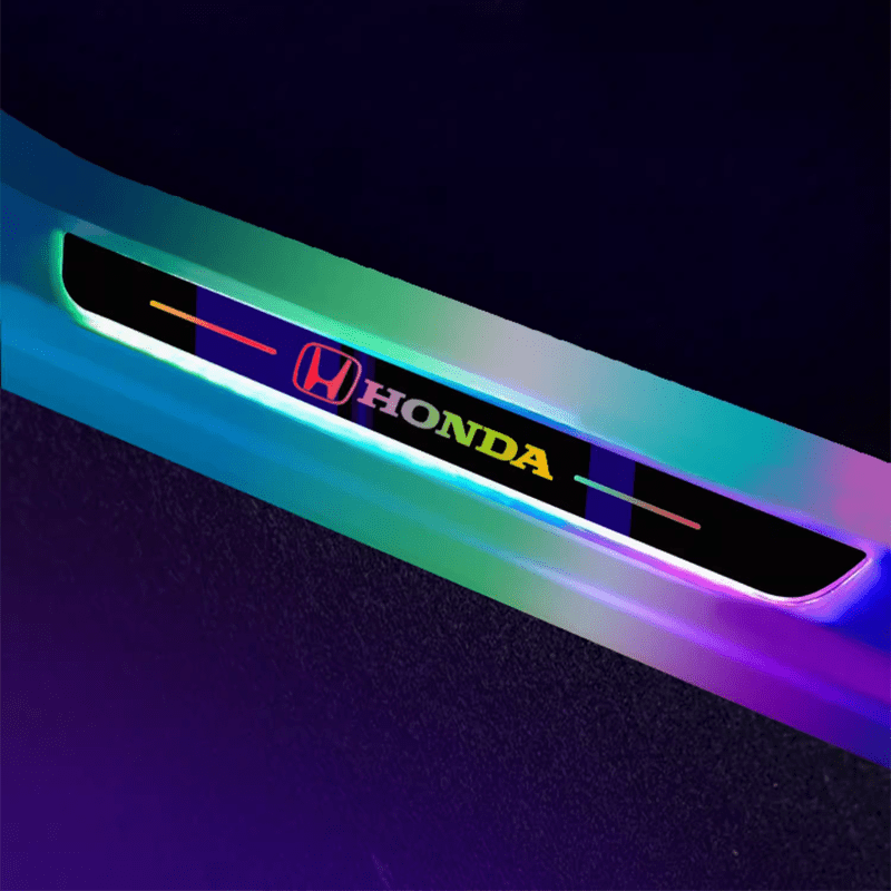 Honda Compatible Intelligent LED Colorful Car Threshold Protector