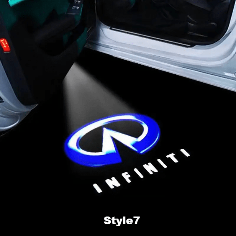 Infiniti Compatible HD Door Welcome Light Puddle Light Micro Logo Projector Light Floor Light-Customizable