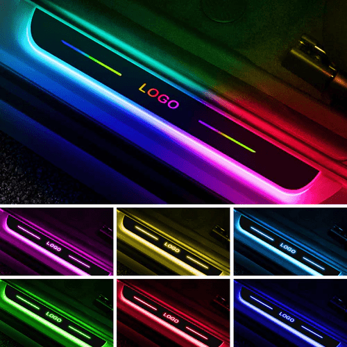 Toyota Compatible Intelligent LED Colorful Car Door Sill Protector