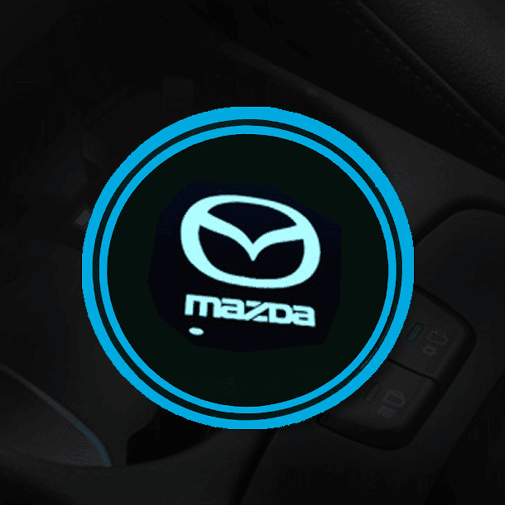 Mazda Compatible LED Smart Glow Coaster-Greetlight