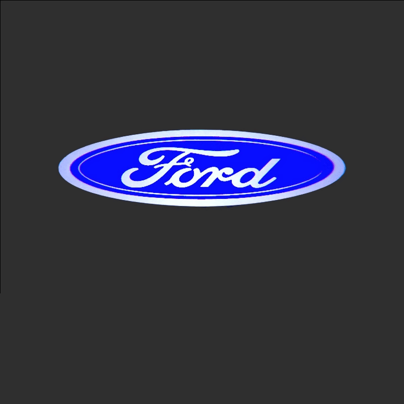 Ford Compatible HD Rearview Mirror Welcome Light Micro Logo Projector - Customizable