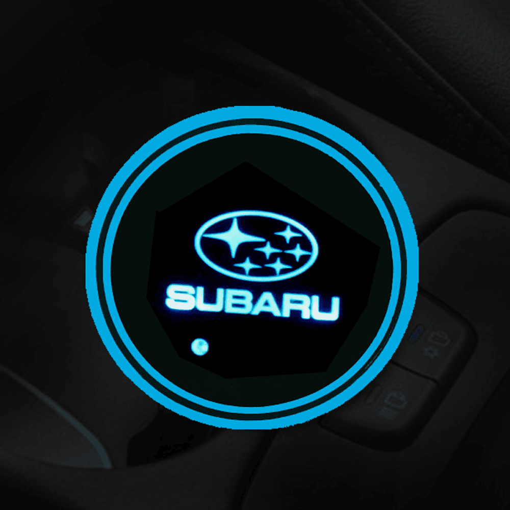 Subaru Compatible LED Smart Luminous Coaster-Greetlight