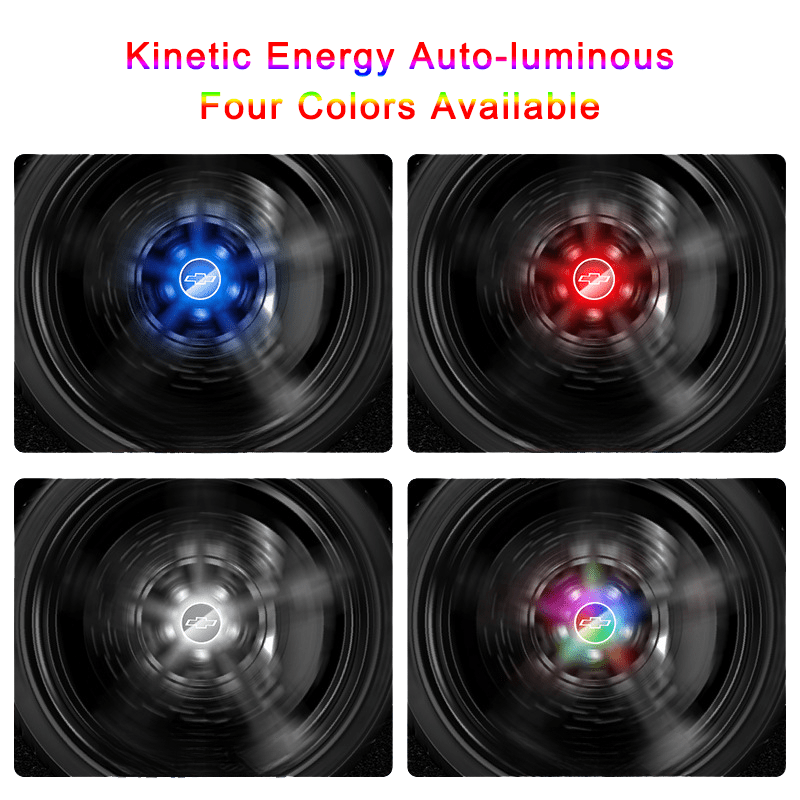 Suitable For Chevrolet Magnetic Suspension Hub Caps & LED Suspension Luminous Wheel Hub Lights