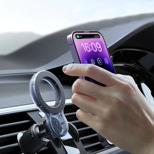 Super Magnetic Suction Car Mobile Phone Holder Car Air Vent Magnetic Suction Holder