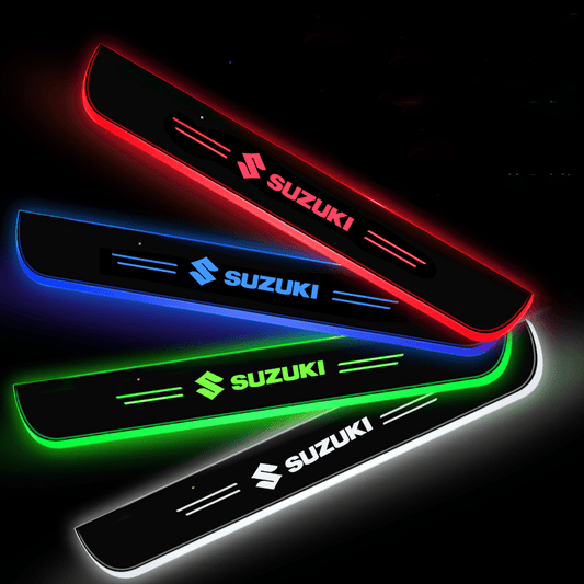 Suzuki Compatible Intelligent LED Colorful Car Door Sill Protector