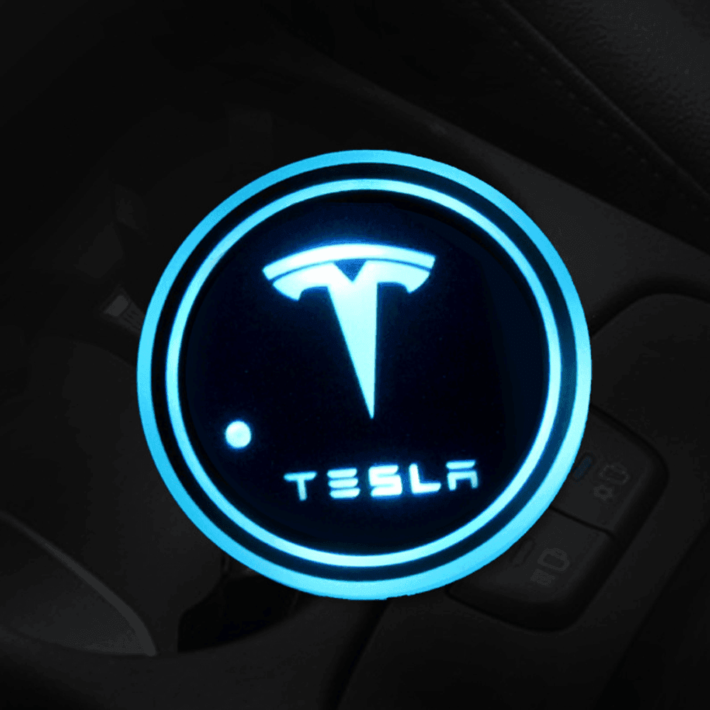 Tesla Compatible LED Smart Luminous Coaster-Greetlight