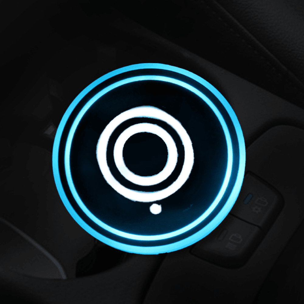 Universal Halo Car LED Smart Glow Coaster