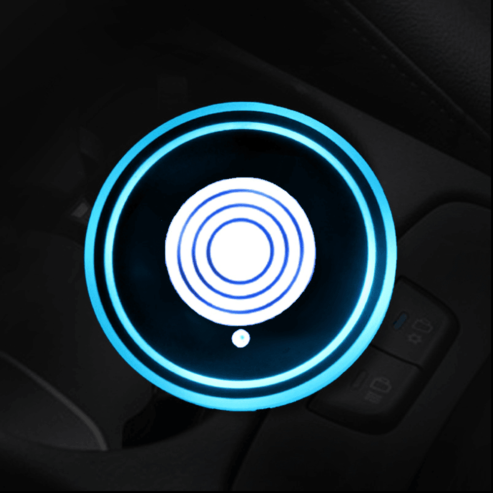 Universal Halo Car LED Smart Glow Coaster