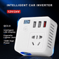 Multifunctional Car Inverter 150W High Power Sine Wave Inverter 3.0 Fast Charging Socket