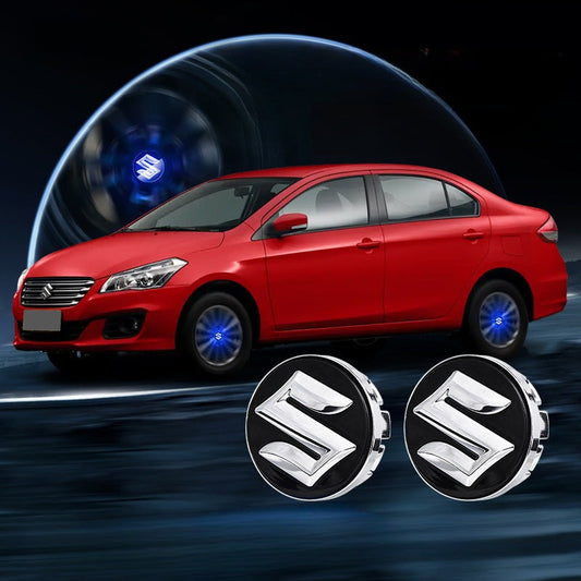 Suitable For Suzuki Magnetic Suspension Hub Caps & LED Suspension Luminous Wheel Hub Lights