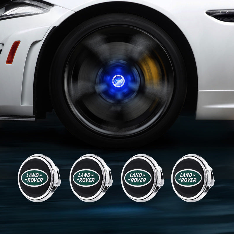 Suitable For Land Rover Magnetic Suspension Hub Caps & LED Suspension Luminous Wheel Hub Lights