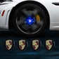 Suitable For Porsche Magnetic Suspension Hub Caps & LED Suspension Luminous Wheel Hub Lights