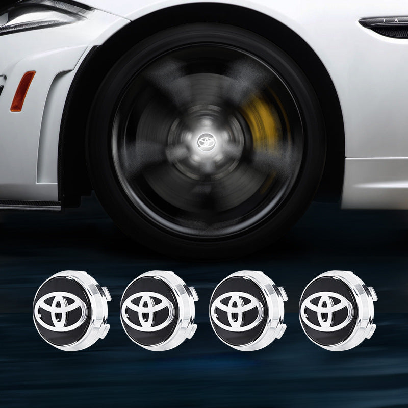 Suitable For Toyota & Crown Magnetic Suspension Hub Caps & LED Suspension Luminous Wheel Hub Lights